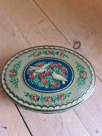 Oud reliëf blik duifjes