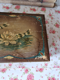 Antiek houten kist libelle