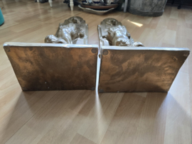 Antiek wand muur ornament engel putti