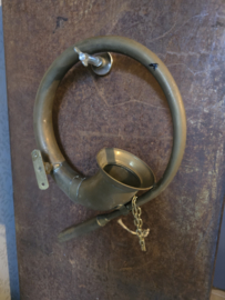 Antiek koperen hoorn nr4