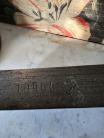 Oude chocolademal klompen