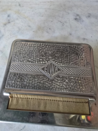 Vintage metalen ELWA sigarettenroller