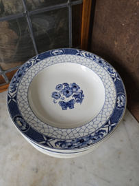 Soepbord butterflij servies societe ceramique maestricht