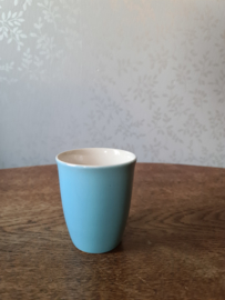 Pastel blauwe mok