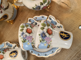 Romantisch porseleinen koffie servies engeltje
