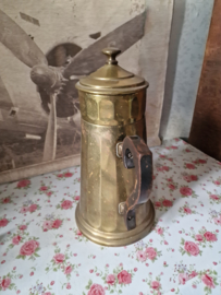 Antiek koperen cafetiere