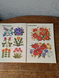 Boek bloemen borduren
