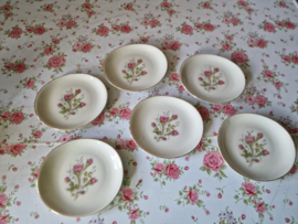 Set petit four schaaltjes roze roos bavaria