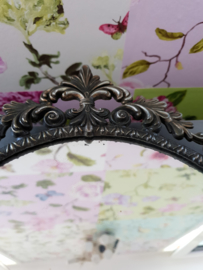 Antiek koperen barok spiegel