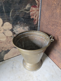 Antiek koperen emmer