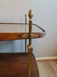 Antieke empire serveerwagen