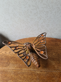 Gietijzeren insect vlinder