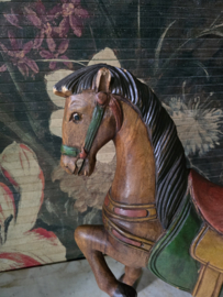 Antiek houten paard