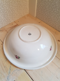 Romantisch brocante engels lampetstel roze rode rozen
