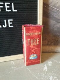 Oude nostalgische verpakking albert heijn thee 72ct