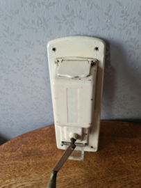Antiek gietijzeren koffiemolen