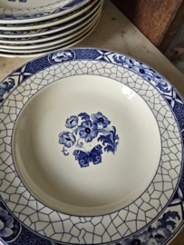 Soepbord butterflij servies societe ceramique maestricht
