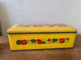 Oud honing ontbijtkoek blik verkade