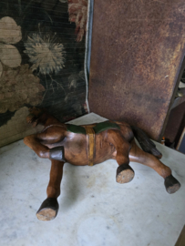 Antiek houten paard