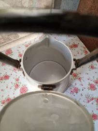Antiek duitse aluminium cafetiere