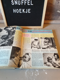 Oude gebonden Margriet tijdschriften 1958