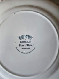 Ontbijtbord Rose chintz Johnson Bros