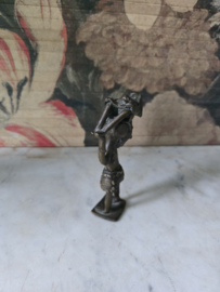 Bronzen beeldje Afrikaans