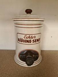 Duitse mosterdpot echter kuhne senf