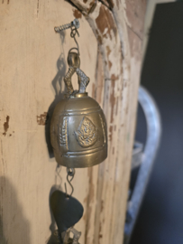 Antiek messing tempelbellen