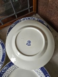 Dinerbord butterflij servies societe ceramique maestricht