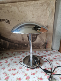 Chroom mushroom lamp