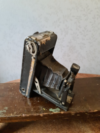 Antieke Agfa vouwcamera fotocamera