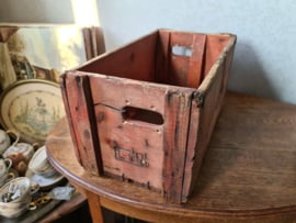Oud doorleefd houten kistje nr2