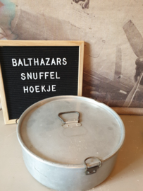 Aluminium hogedruk pan amerikaanse leger US 1944