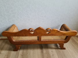 Brocante houten bankje