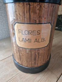 Antieke apothekerspot flores lamii alb