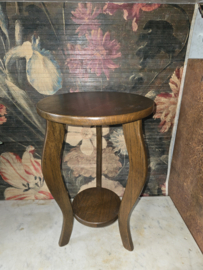 Eiken houten plantentafeltje