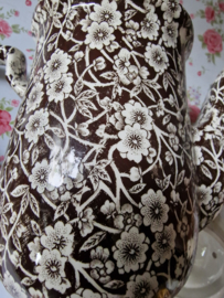 Koffiepot calico burleigh staffordshire