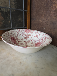 Diepe ronde schaal rose chintz Johnson Bros