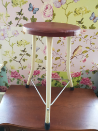Vintage metalen brabantia kruk