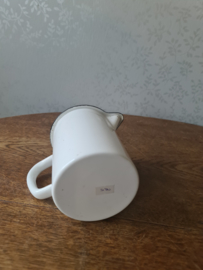 Wit emaille maatkan nr5