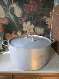 Grote aluminium pan kookpan