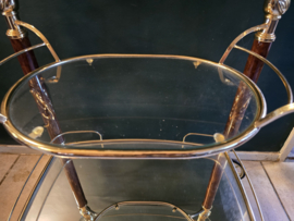 Hollywood regency serveerwagen trolley