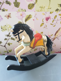Brocante houten hobbelpaard