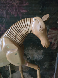 Anatomisch houten ledenpaard