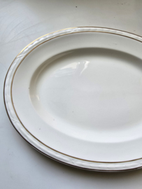 Creme serveerschaal
