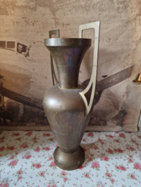 Art nouveau koperen oorvaas