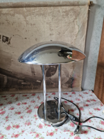 Chroom mushroom lamp
