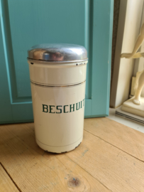 Crème emaille beschuitbus