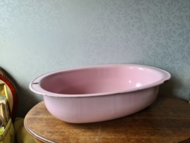 Zacht roze emaille badje